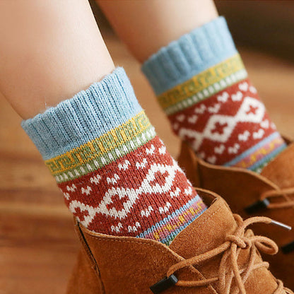 Retro-Palette-Viertel-Socken (5 Paar) - image 2