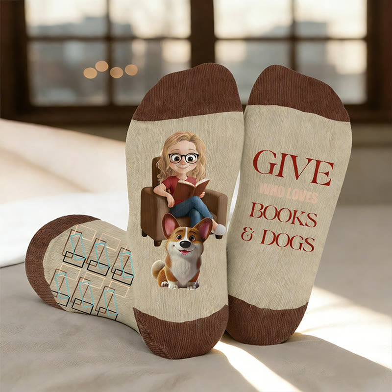 Kompressionsstrümpfe in Übergröße für entspanntes Lesen - Faul (1 Paar) - 4XL - image 3