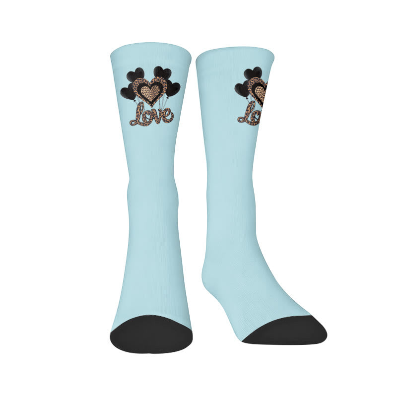 Socken mit Leopardenmuster - Leopardenmuster (1 Paar) - EU37-44 (US4-10) - image 9