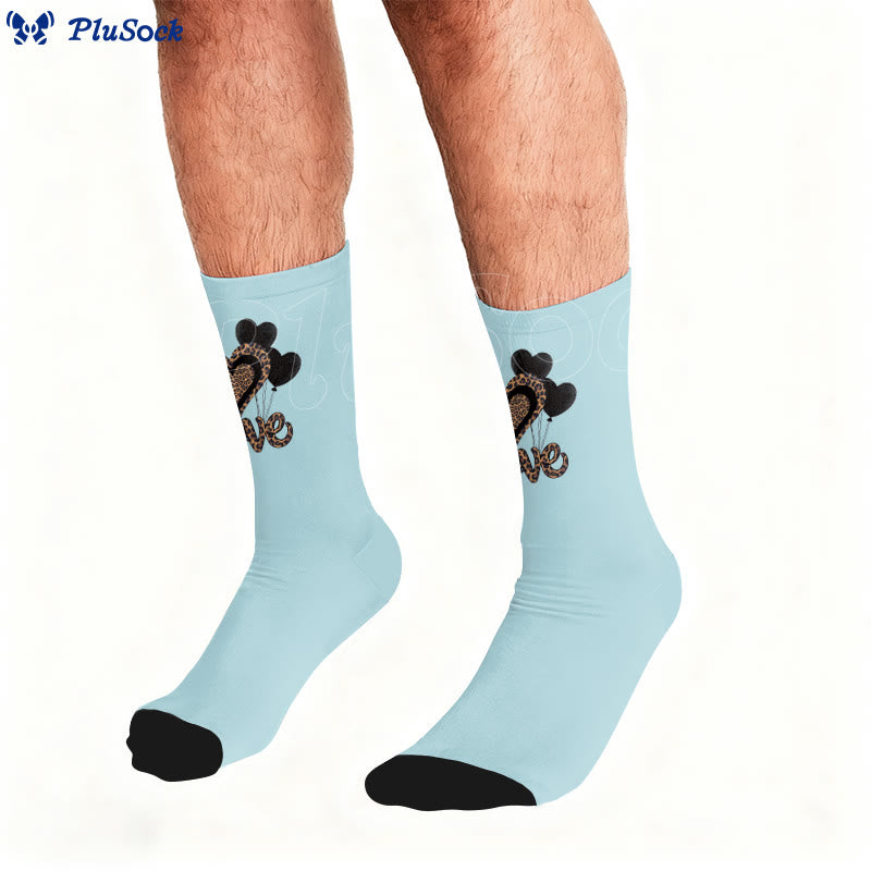 Socken mit Leopardenmuster - image 3