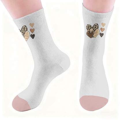 Leoparden-Schmetterlings-Herz-Socken - image 6