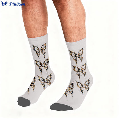 Leoparden-Schmetterlings-Herz-Socken - image 2