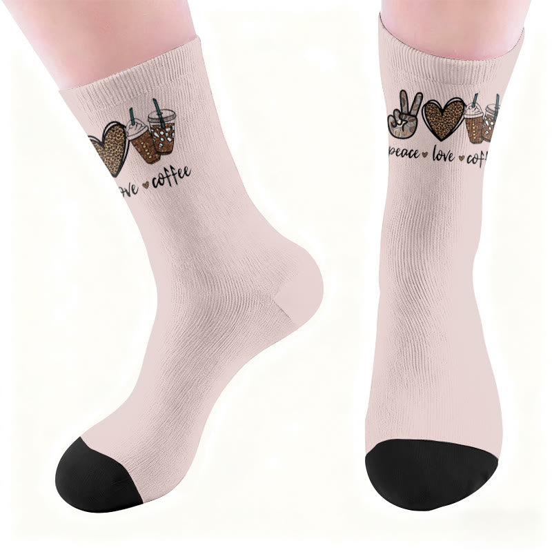 Schmetterlingsherz-Kaffeesocken - image 6