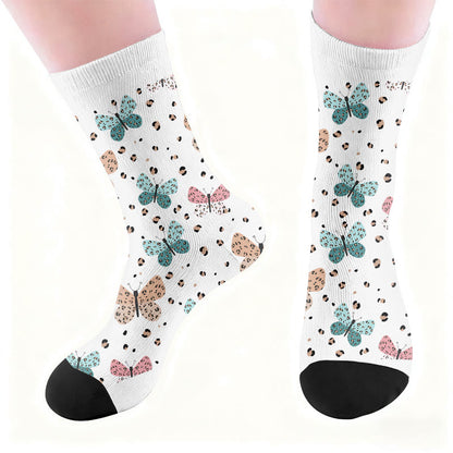 Schmetterlingsherz-Kaffeesocken - image 4