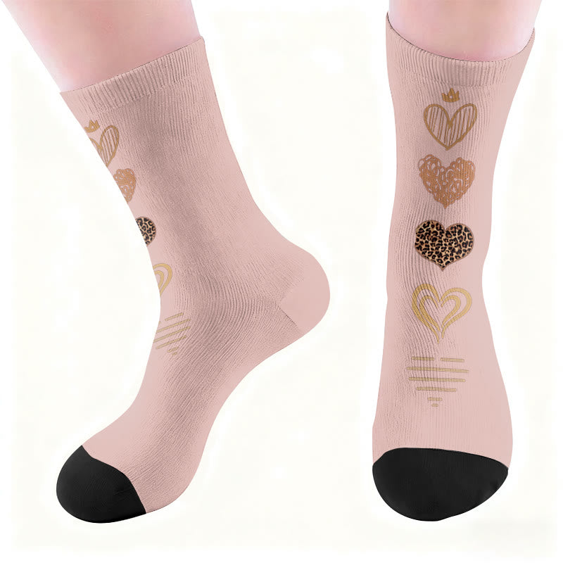 Schmetterlingsherz-Kaffeesocken - image 5