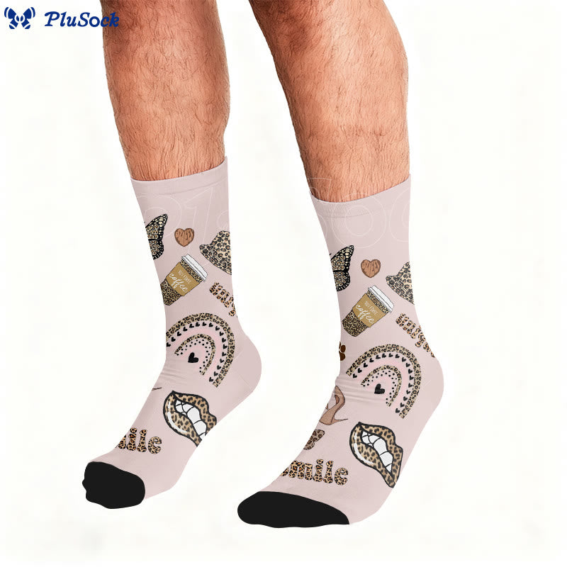 Socken mit Leopardenmuster - image 3