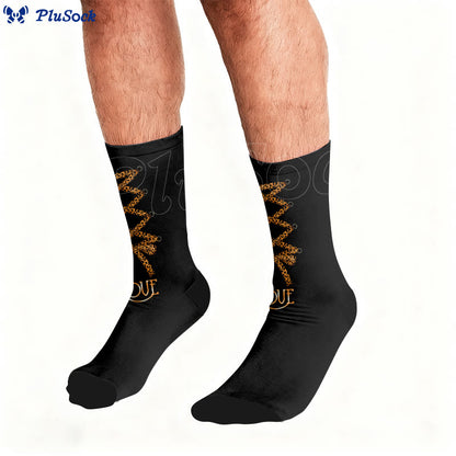 Socken mit Leopardenmuster - image 1