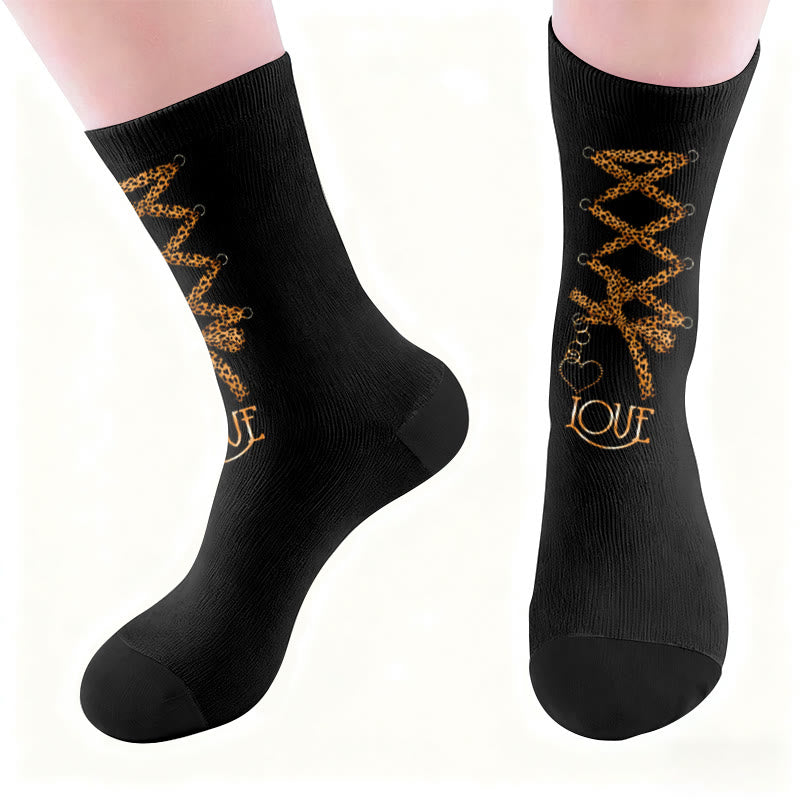 Socken mit Leopardenmuster - image 4