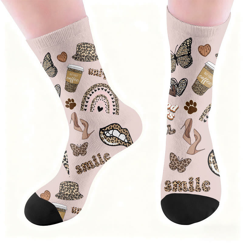 Socken mit Leopardenmuster - image 6