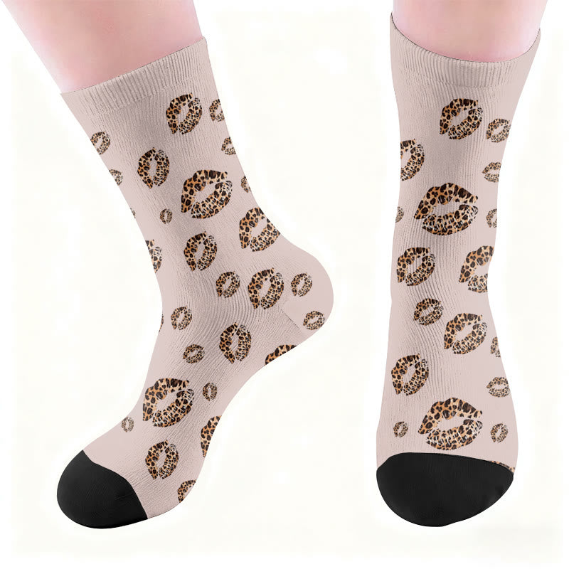 Socken mit Leopardenmuster - image 5