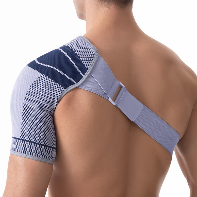 Verstellbare Schulterbandage mit Kompressionsfunktion - image 2