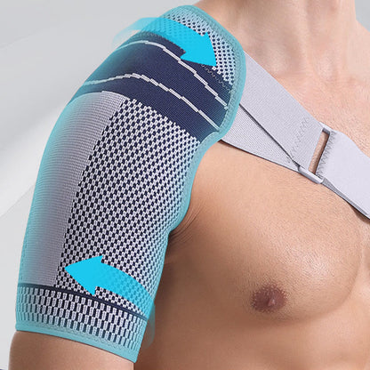Verstellbare Schulterbandage mit Kompressionsfunktion - image 6