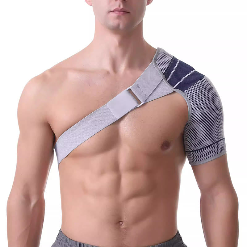 Verstellbare Schulterbandage mit Kompressionsfunktion - image 1