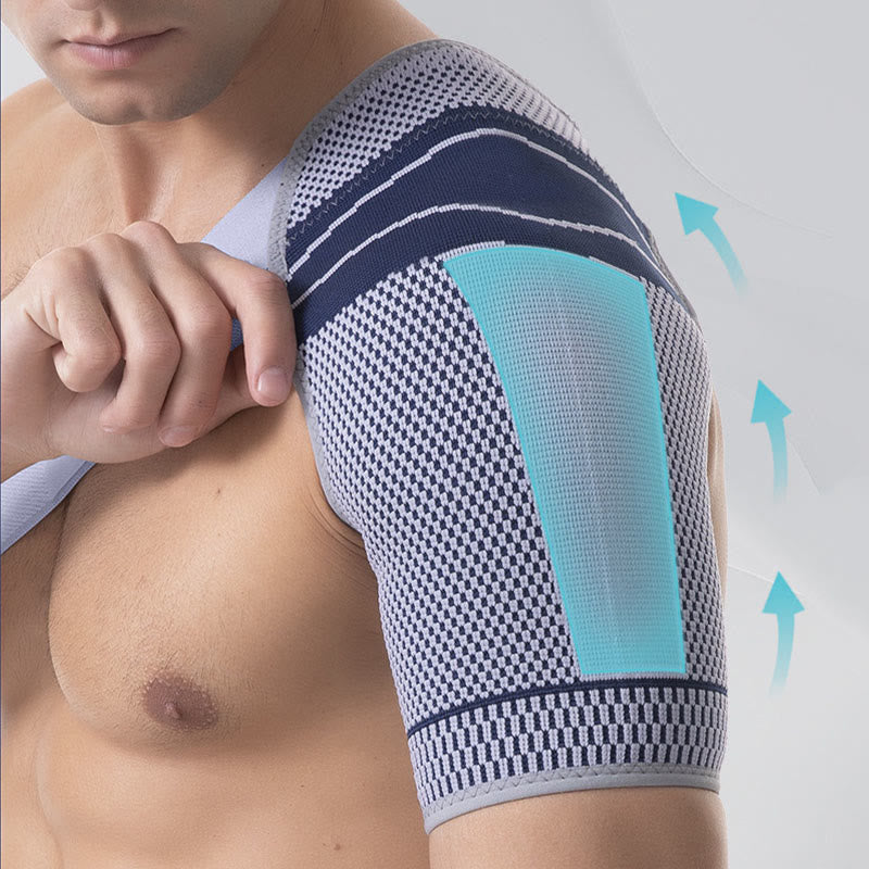 Verstellbare Schulterbandage mit Kompressionsfunktion - image 7