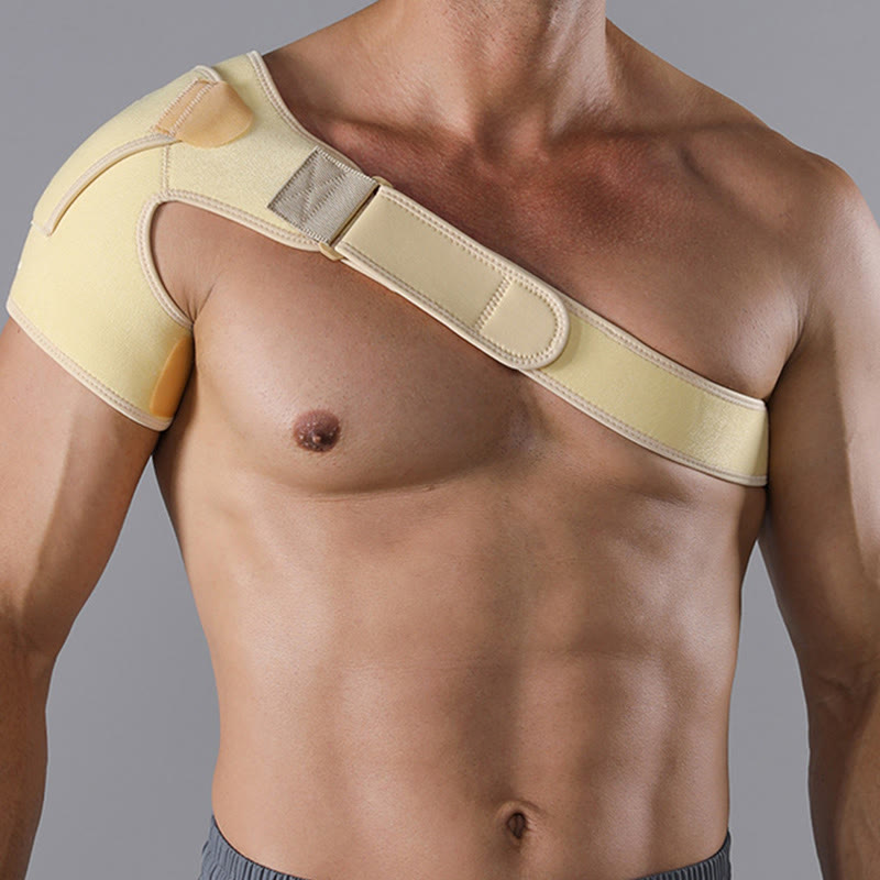 Strapazierfähige Schulterbandage mit Schnalle - Nackt - Einheitsgröße - image 7
