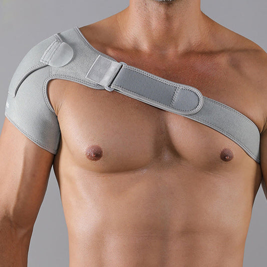 Strapazierfähige Schulterbandage mit Schnalle - Grau - Einheitsgröße - image 0