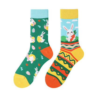 Ostereier-Viertel-Socken (3 Paar) - Gelb - EU36-42 (US3-8,5) - image 1