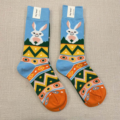 Osterhasen-Viertel-Socken (2 Paar) - image 3