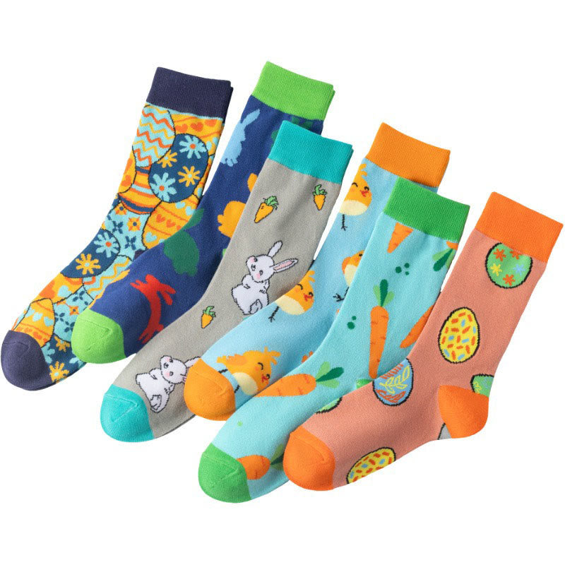 Osterkarotten-Socken (6 Paar) - image 9