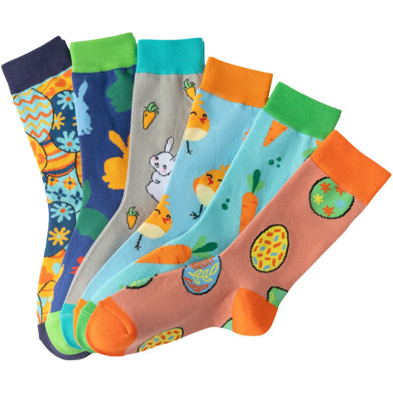Osterkarotten-Socken (6 Paar) - image 7