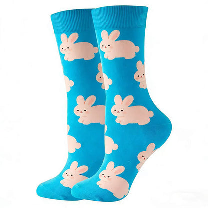 Lustige Cartoon-Viertelsocken (5 Paar) - image 4