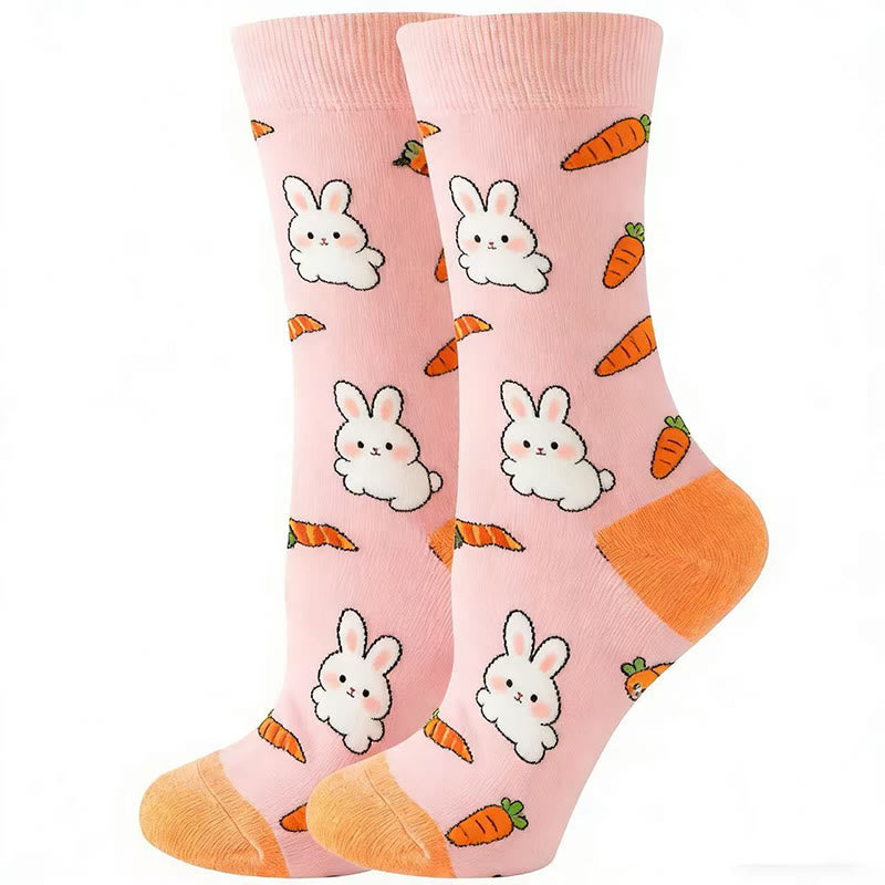Lustige Cartoon-Viertelsocken (5 Paar) - image 5