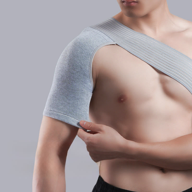 Schulterbandage mit stabiler Unterstützung und Kompression - image 0
