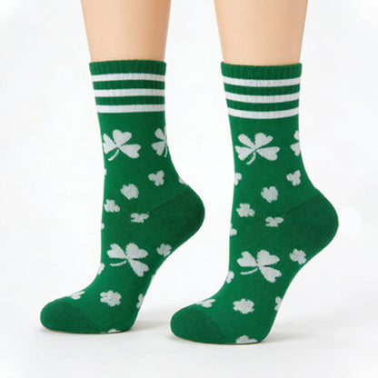 Gestreifte Kleeblatt-Viertelsocken (3 Paar) - image 6