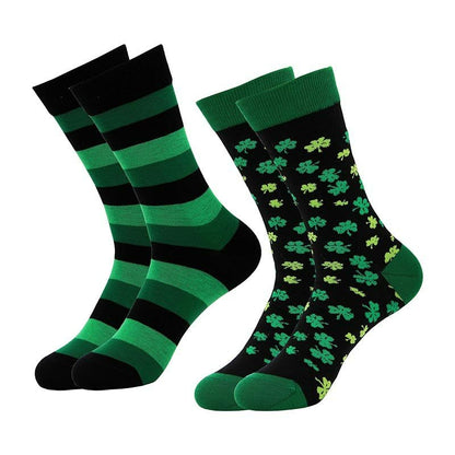 Socken mit vierblättrigem Kleeblattmuster (4 Paar) - image 8