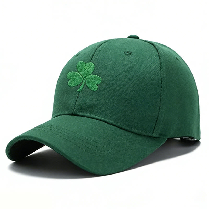 Grüne Shamrock-Baseballkappe in Übergröße - Grün - Einheitsgröße - image 0