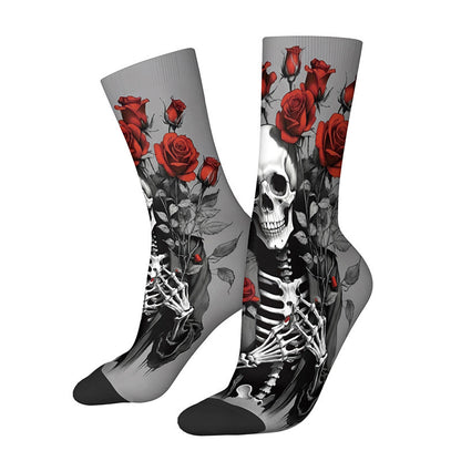 3D-Totenkopf-Viertelsocken (3 Paar) - B - EU36-42 (US3-8,5) - image 5
