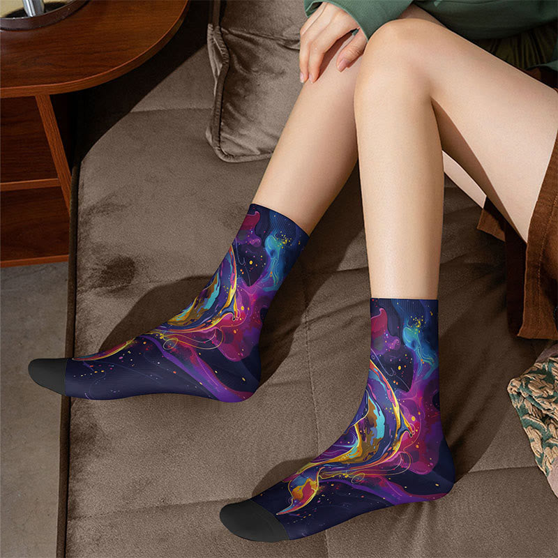 3D Universe Viertel-Socken (4 Paar) - image 3