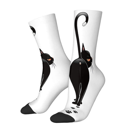 3D-Katzen-Socken (3 Paar) - A - EU36-42 (US3-8,5) - image 3