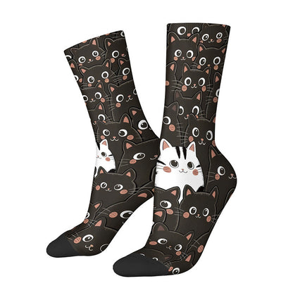 3D-Katzen-Socken (3 Paar) - B - EU36-42 (US3-8,5) - image 4