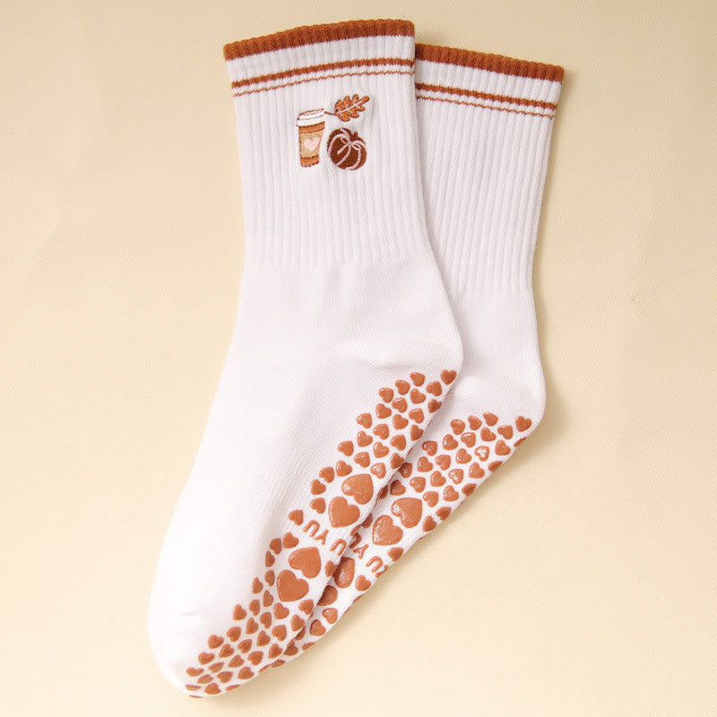 Yoga-Socken mit Welpenmotiv in Übergröße (3 Paar) - image 12