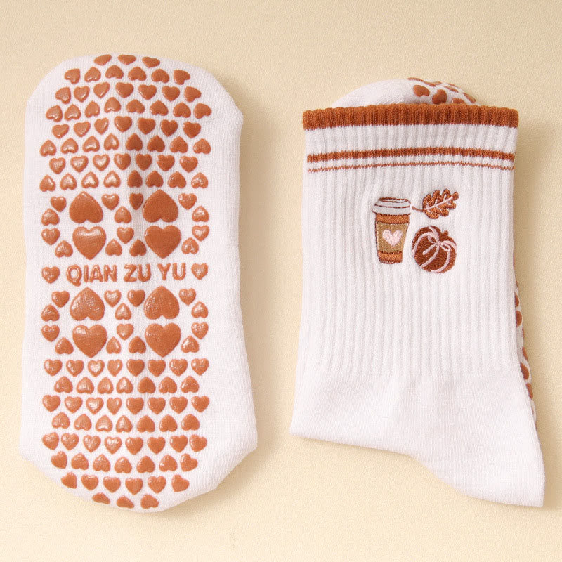 Yoga-Socken mit Welpenmotiv in Übergröße (3 Paar) - image 6