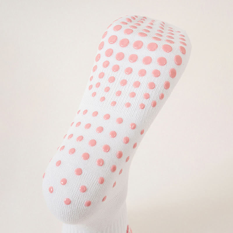 Feine Socken mit Schleifenstickerei und rutschfester Oberfläche (4 Paar) - image 11