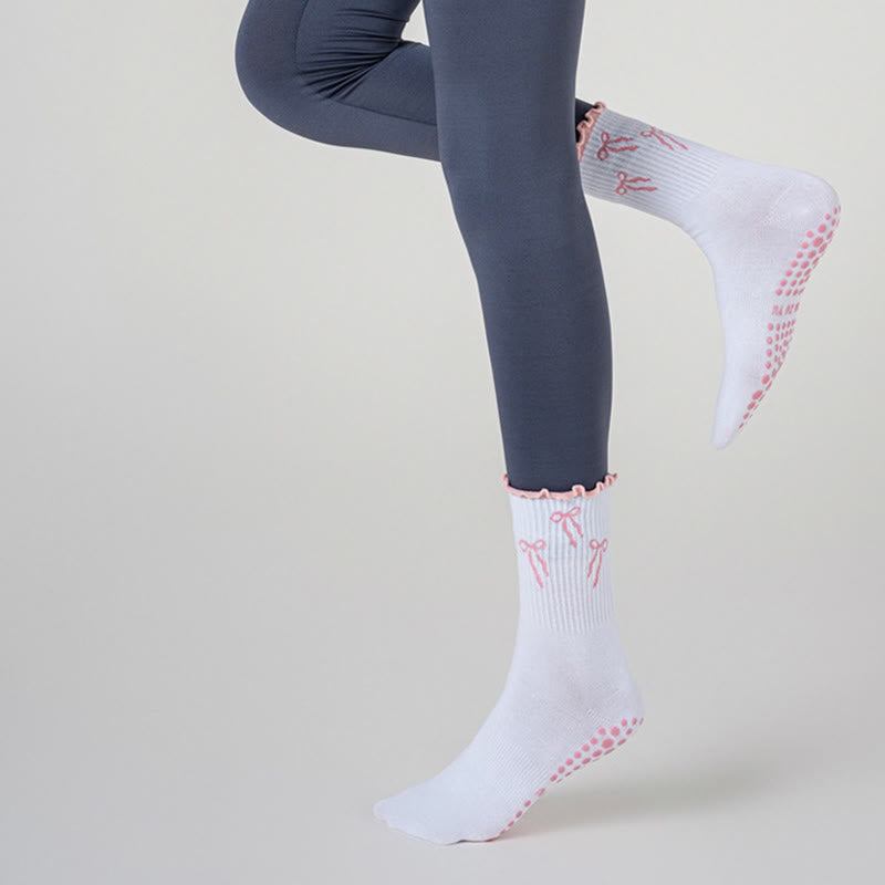 Kirsch-Zitronen-Socken mit rutschfester Oberfläche (3 Paar) - image 6