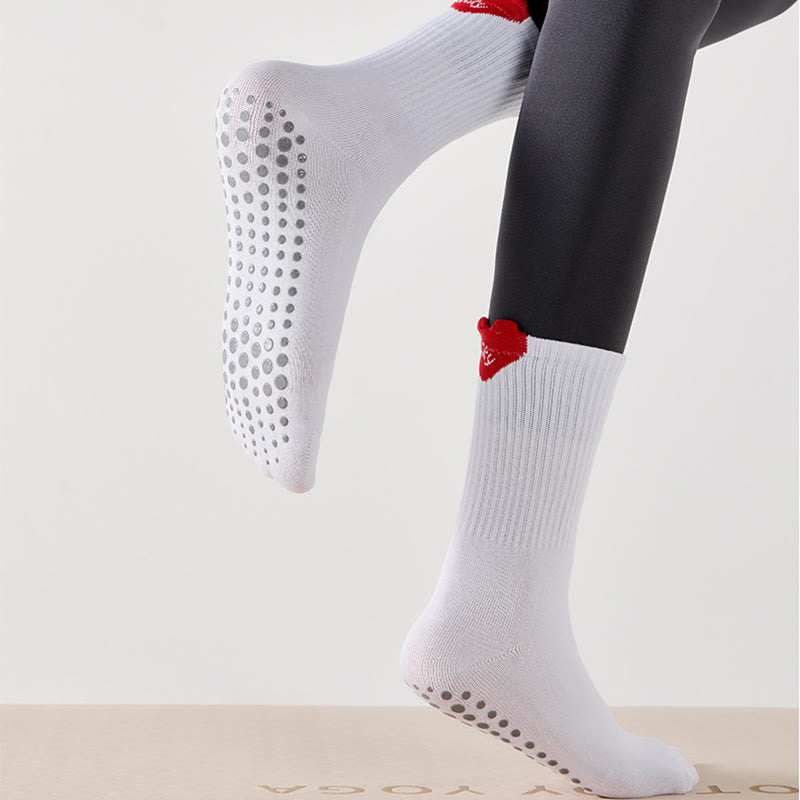 Glücksherz-Yogasocken (4 Paar) - image 4