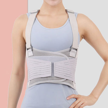 Taillenbandage mit doppelten Spanngurten in Übergröße - Grau - 3XL - image 3