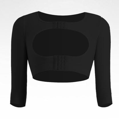 Verstellbarer Kompressionsformer für den vorderen Arm nach Operationen - Schwarz - 2XL - image 9