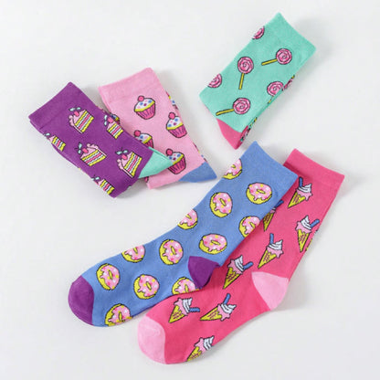 Candy Donuts Viertel-Socken (5 Paar) - image 3