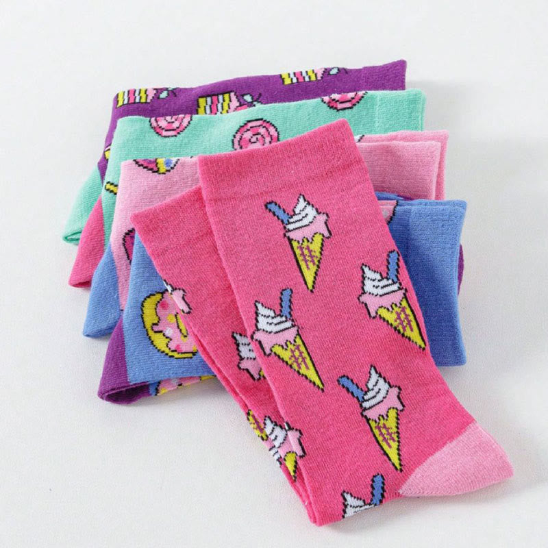 Candy Donuts Viertel-Socken (5 Paar) - image 4