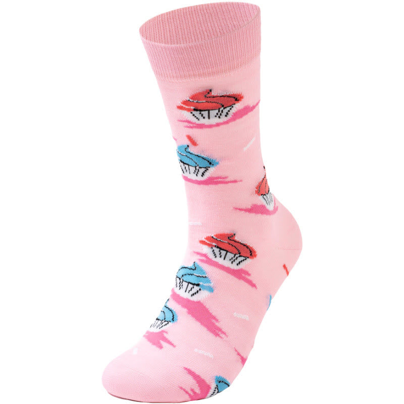 Eiscreme-Frucht-Viertel-Socken (4 Paar) - image 6