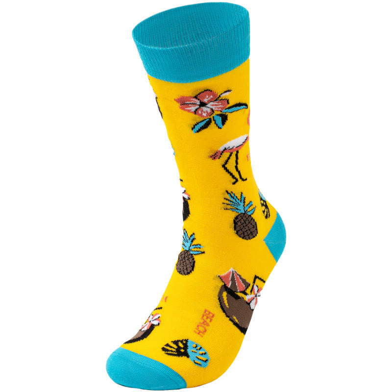 Eiscreme-Frucht-Viertel-Socken (4 Paar) - image 9