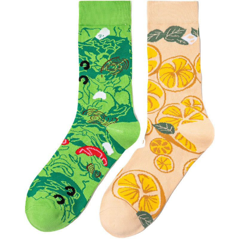 Eiscreme-Frucht-Viertel-Socken (4 Paar) - image 13