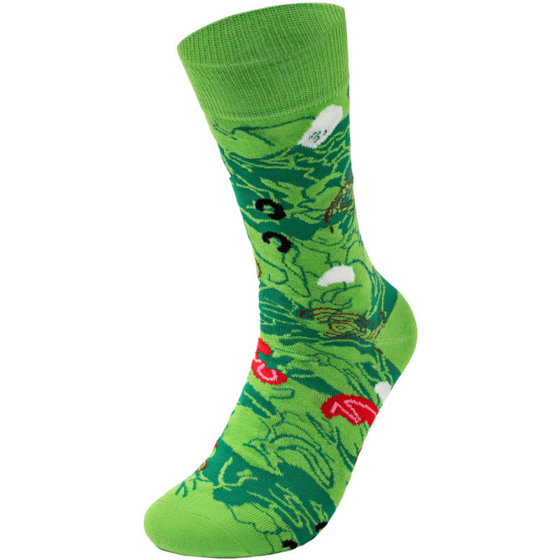 Eiscreme-Frucht-Viertel-Socken (4 Paar) - image 10