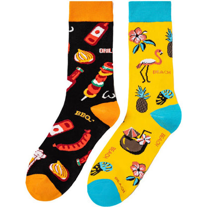 Eiscreme-Frucht-Viertel-Socken (4 Paar) - image 14