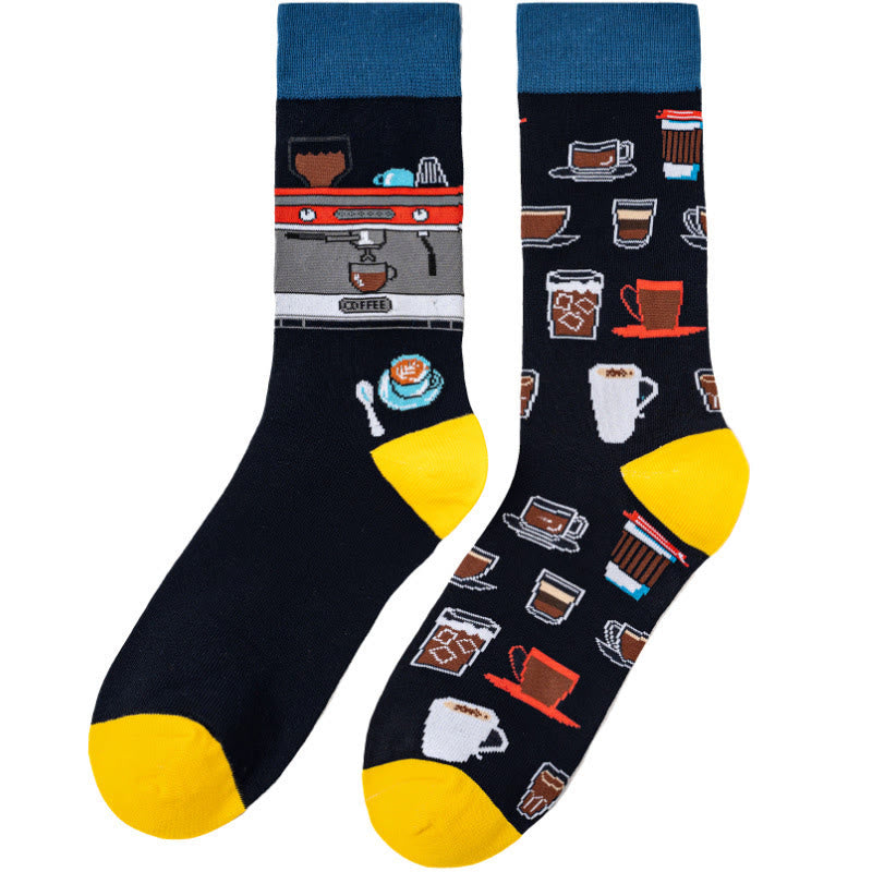 Eiscreme-Frucht-Viertel-Socken (4 Paar) - image 12
