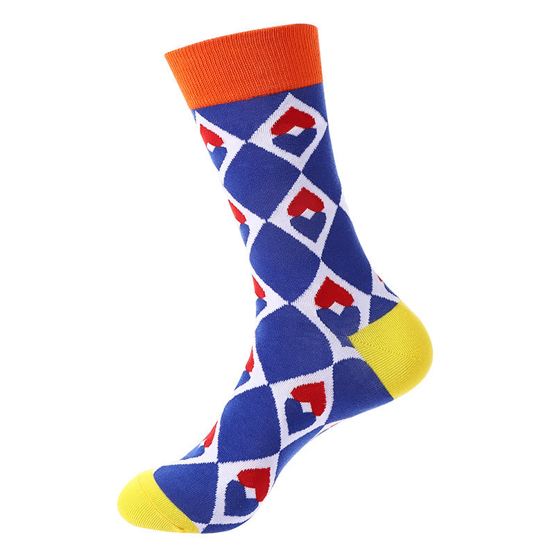Viertelsocken mit Herzmuster (5 Paar) - image 7